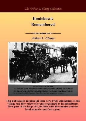 Honicknowle Remembered - Arthur L Clamp - cover
