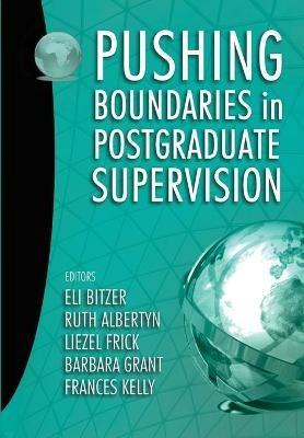 Pushing boundaries in postgraduate supervision - cover