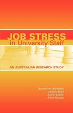 Job Stress in University Staff: An Australian Research Study