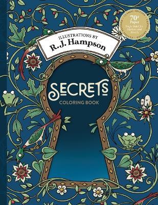 Secrets Coloring Book - R J Hampson - cover