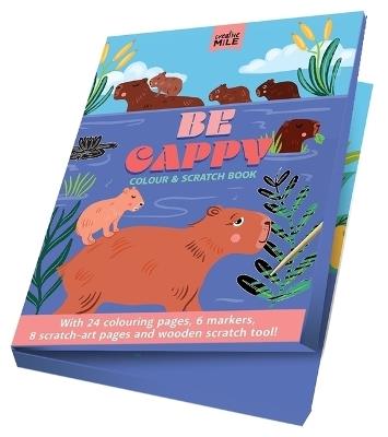 Be Cappy Colour and Scratch Book - Creative Mile - cover