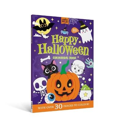 Happy Halloween Colouring Book - Creative Mile - cover