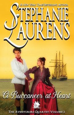 A Buccaneer at Heart - Stephanie Laurens - cover