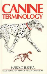 Canine Terminology - Harold R Spira - cover