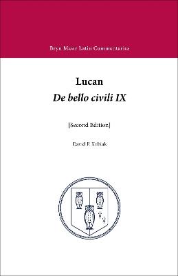 De bello civili IX - Lucan - cover
