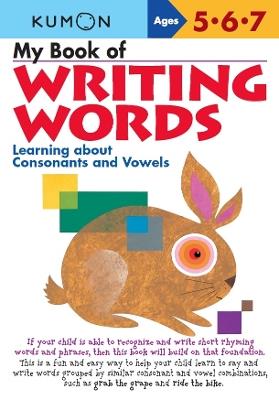 Kumon My Book of Writing Words - cover