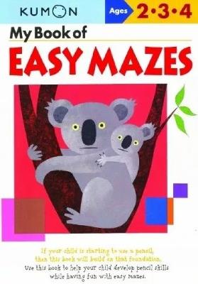 My Book Of Easy Mazes - cover
