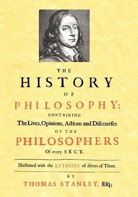 The History of Philosophy (1701) - Thomas Stanley - cover