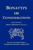 Bonatti's 146 Considerations - Guido Bonatti - cover