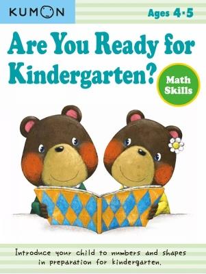 Kumon Are You Ready for Kindergarten? Math Skills - cover