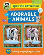 Spot The Differences: Adorable Animals: 50 Picture Puzzles, Thousands of Challenges