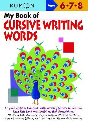 Kumon My Book of Cursive Writing Words - cover