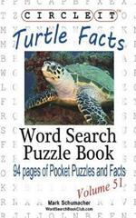 Circle It, Turtle Facts, Word Search, Puzzle Book