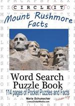 Circle It, Mount Rushmore Facts, Pocket Size, Word Search, Puzzle Book