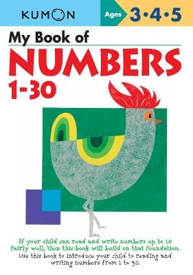 My Book of Numbers 1 - 30 (UK Commonwealth Edition) - Kumon - cover