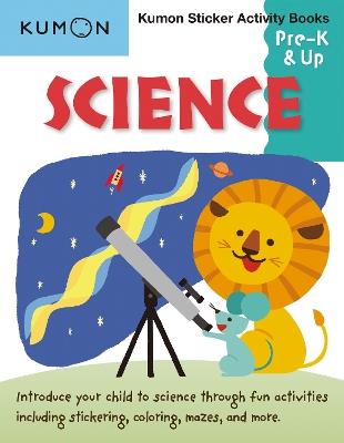 Science Pre K & Up: Sticker Activity Book - Kumon - cover