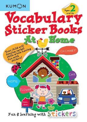 Kumon Vocabulary Sticker Books At Home - cover