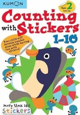 Kumon Counting With Stickers 1-10 - cover
