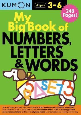 Kumon My Big Book of Numbers, Letters & Words - cover
