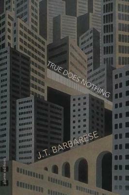 True Does Nothing - J T Barbarese - cover