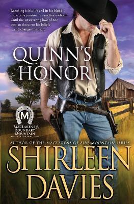 Quinn's Honor - Shirleen Davies - cover