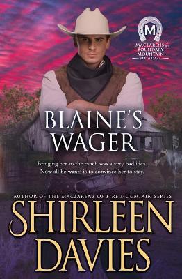 Blaine's Wager - Shirleen Davies - cover