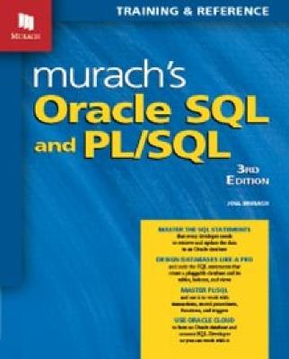 Oracle SQL and PL/SQL: (3rd Edition) - Joel Murach - cover