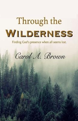 Through The Wilderness: Finding God's presence when all seems lost. - Carol A Brown - cover