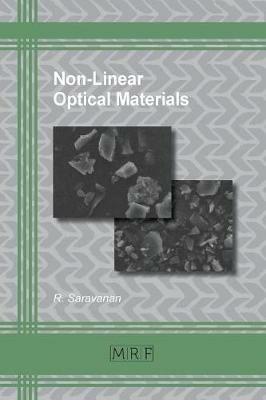Non-Linear Optical Materials - R Saravanan - cover