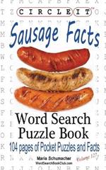 Circle It, Sausage Facts, Word Search, Puzzle Book