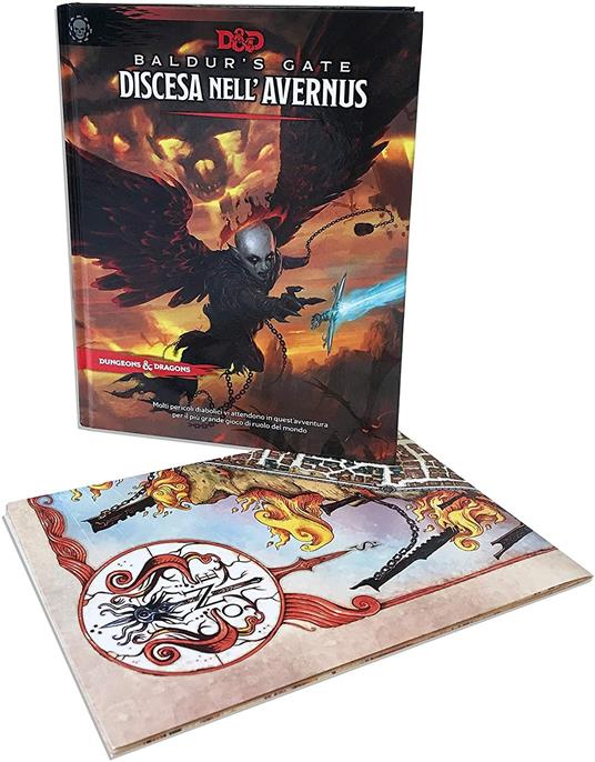 Dungeons & Dragons - 5a Edizione - Discesa nell'Avernus - GDR - ITA. Gioco da tavolo - 3