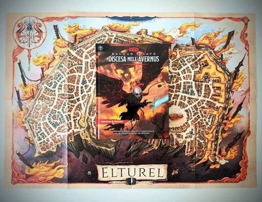 Dungeons & Dragons - 5a Edizione - Discesa nell'Avernus - GDR - ITA. Gioco da tavolo - 5
