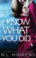 I Know What You Did: A psychological suspense thriller - N L Hinkens - cover