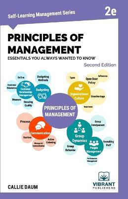 Principles of Management Essentials You Always Wanted To Know - Vibrant Publishers,Callie Daum - cover