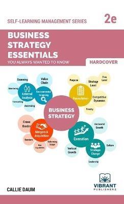 Business Strategy Essentials You Always Wanted To Know: A Beginner's Guide to Strategic Management, Porter's Five Forces, Industry Life Cycles & Execution - Vibrant Publishers,Callie Daum - cover