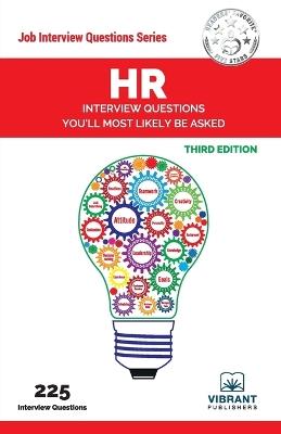 HR Interview Questions You'll Most Likely Be Asked - Vibrant Publishers - cover