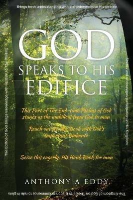 GOD Speaks to His Edifice - Anthony A Eddy - cover