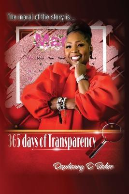 365 Days of Transparency - Daphanny Baker - cover