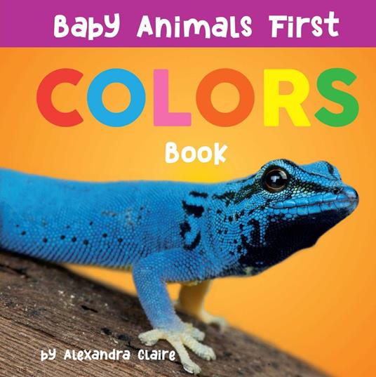 Baby Animals First Colors Book - Alexandra Claire - ebook