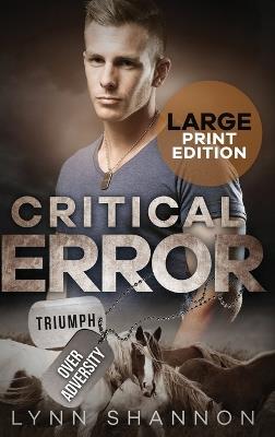 Critical Error: A Small-town Christian Romantic Suspense (Large Print) - Lynn Shannon - cover