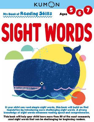 Kumon My Bk of Reading Skills: Sight Words - cover