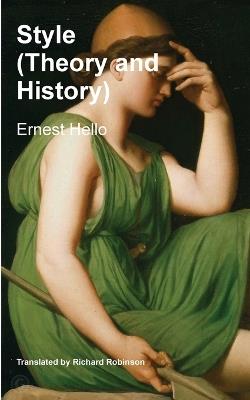Style: Theory and History - Ernest Hello - cover