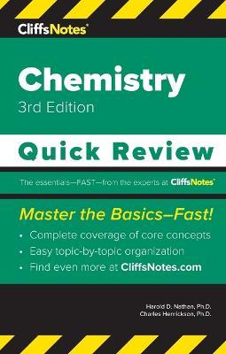 CliffsNotes Chemistry: Quick Review - Robyn L Ford,Harold D Nathan,Charles Henrickson - cover