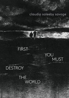 first you must destroy the world - Claudia Saleeby Savage - cover