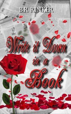 Write it down in a Book - B R Rinker - cover