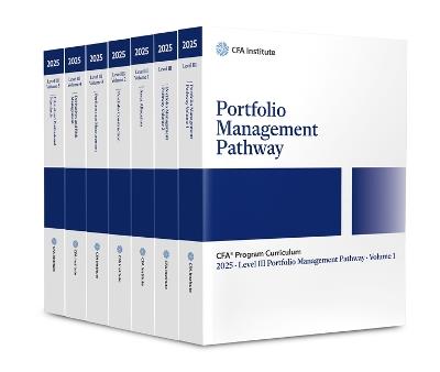 2025 CFA Program Curriculum Level III Portfolio Management Box Set - CFA Institute - cover
