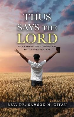 Thus Says the Lord - Samson N Gitau - cover