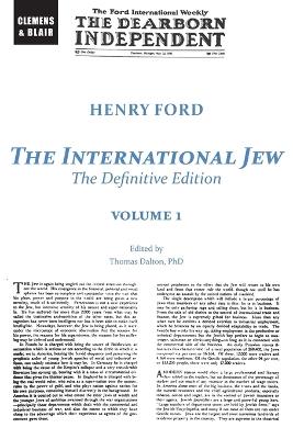 The International Jew: The Definitive Edition (Volume One) - Henry Ford - cover