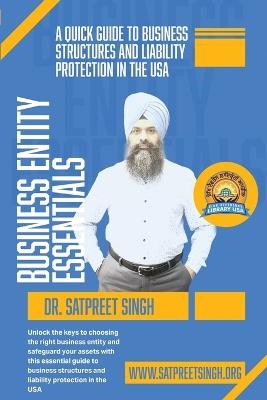 Business Entity Essentials - Satpreet Singh - cover