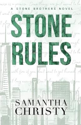 Stone Rules - Samantha Christy - cover